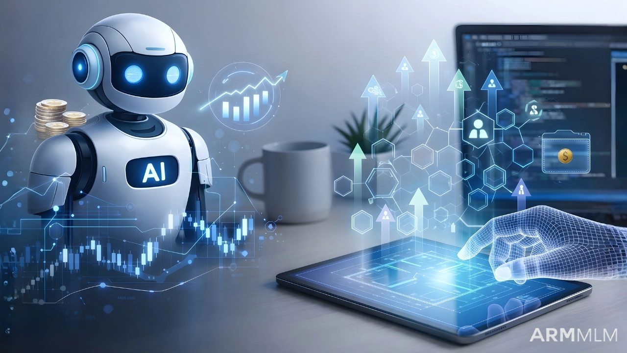 ai trading bot with mlm referral platform