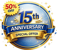 15th Anniversary Offer