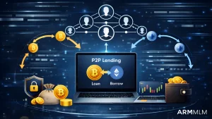 p2p crypto lending mlm platform