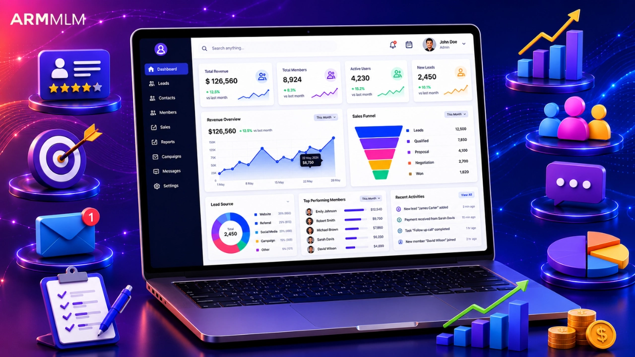 crm mlm software
