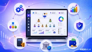 how mlm software automates commission calculation