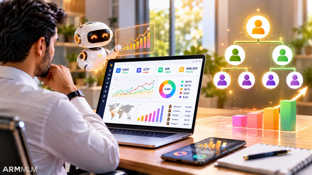 predictive analytics in ai powered mlm software